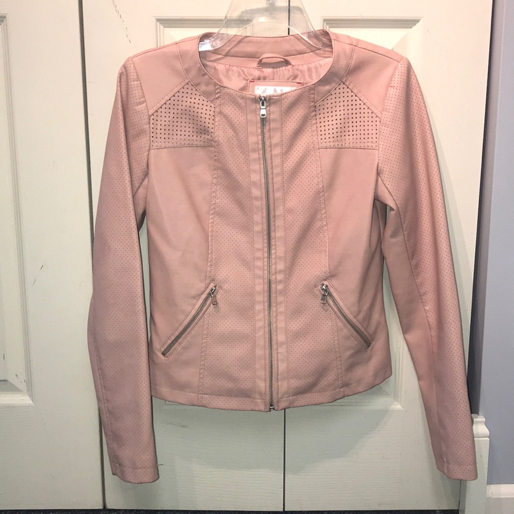 Faux leather Moto jacket
